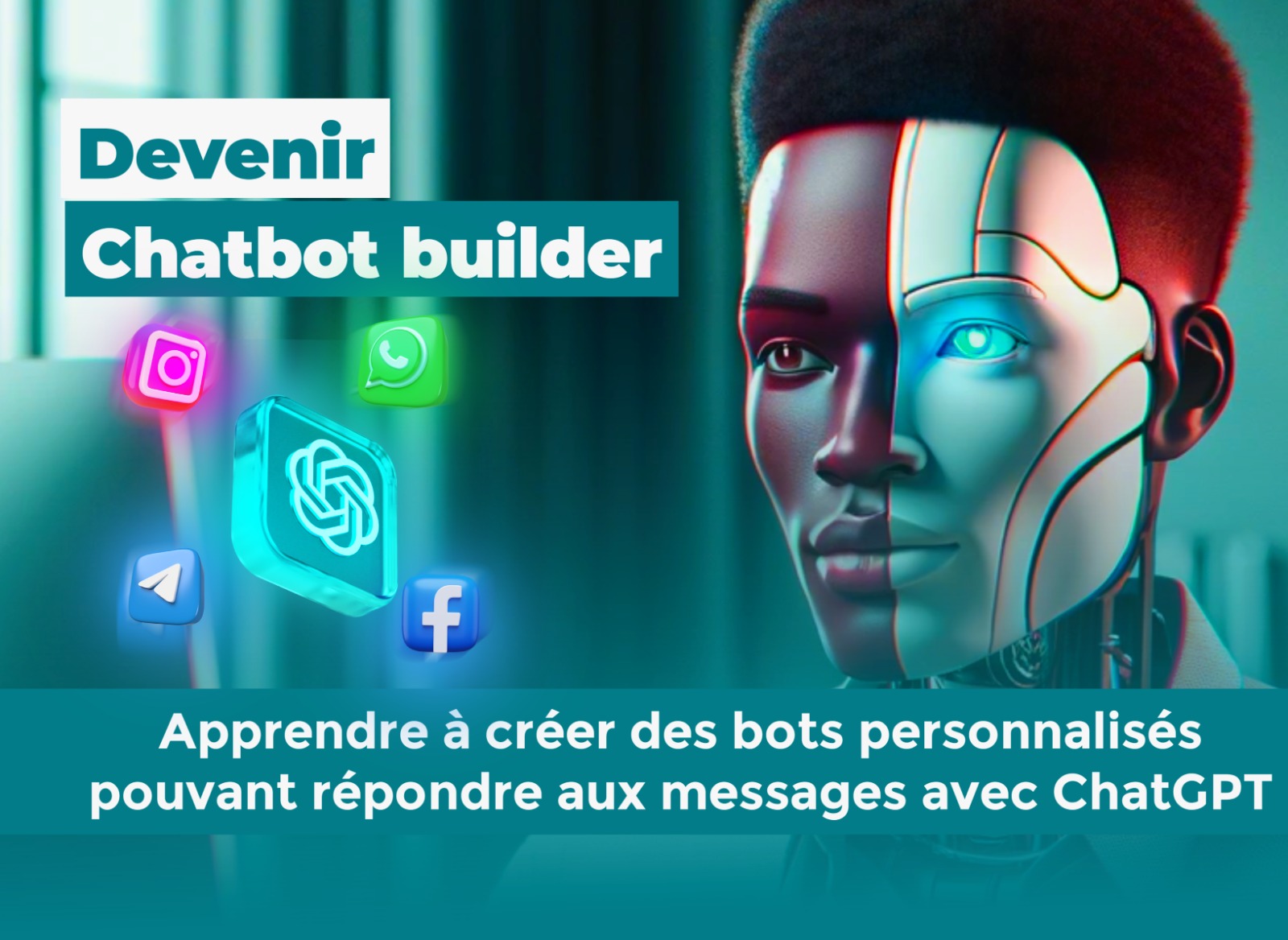 Devenir Chatbot builder: Maîtrisez la création de Bots personnalisés avec l’intelligence artificielle ChatGPT