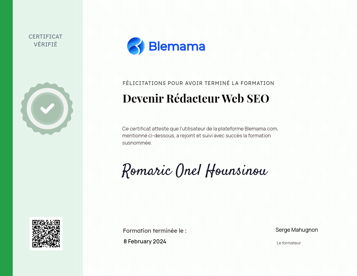 Devenir Rédacteur Web SEO