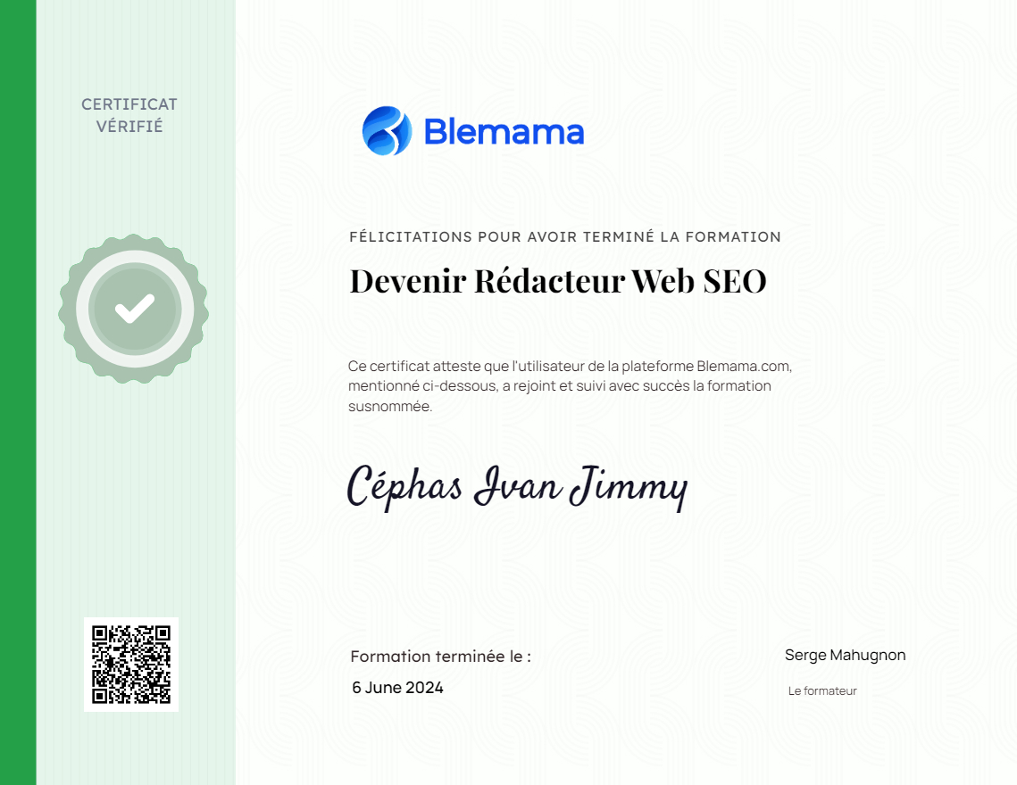 Devenir Rédacteur Web SEO
